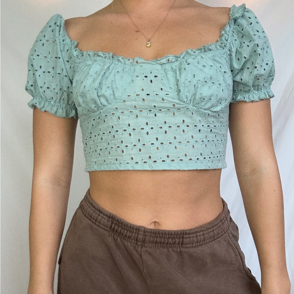 Light blue Blouse. Brand new. Size small.